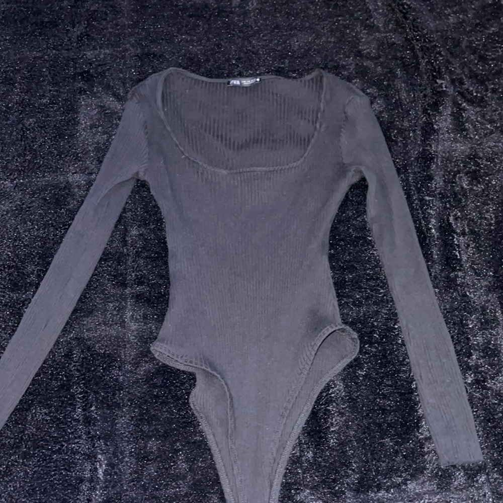 ZARA scoop neck bodysuit